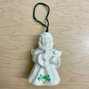 New Belleek Pottery Ornament Choir of Angels Harp Ireland Porcelain Christmas